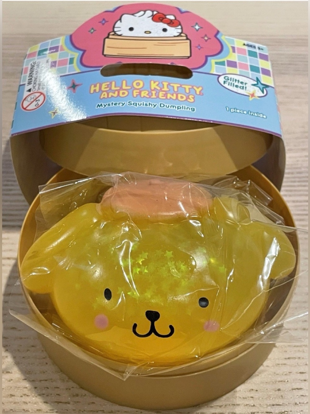 Hello Kitty Glitter Dumpling - Pompompurrin